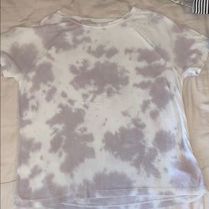 small lavender and white soft and sexy T